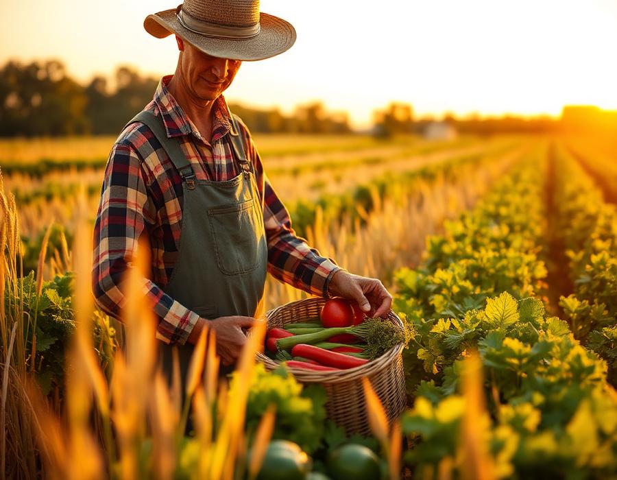 Cosecha de frutas frescas por productores de la cooperativa frutícola de Tucumán